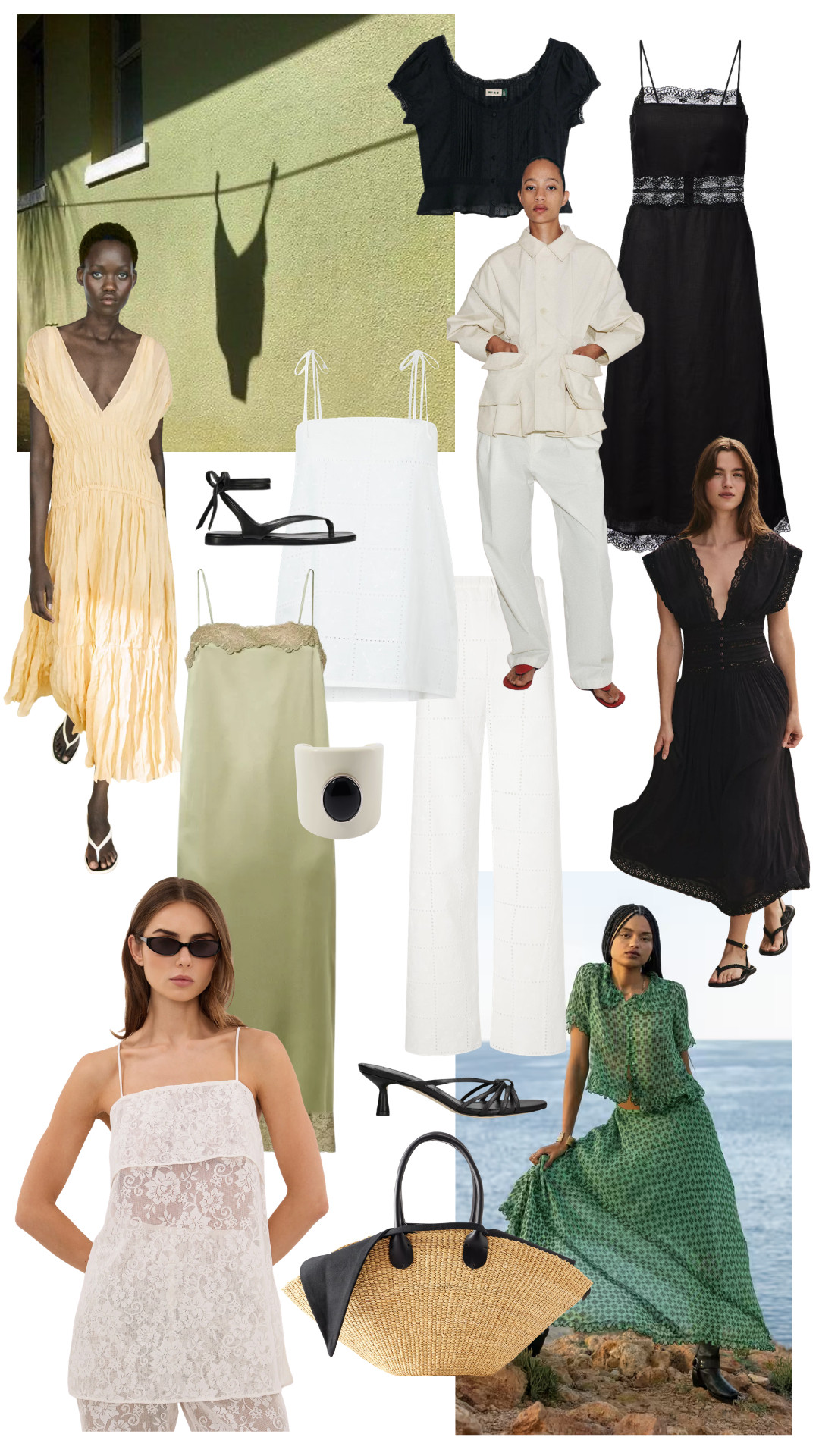 June's Most Wanted 

| Lace Skirt | Midi Dress | Broderie Anglaise Co-ord | Mules | Linen Dress | Sandals 

 #LTKuk #LTKsummer #LTKeurope