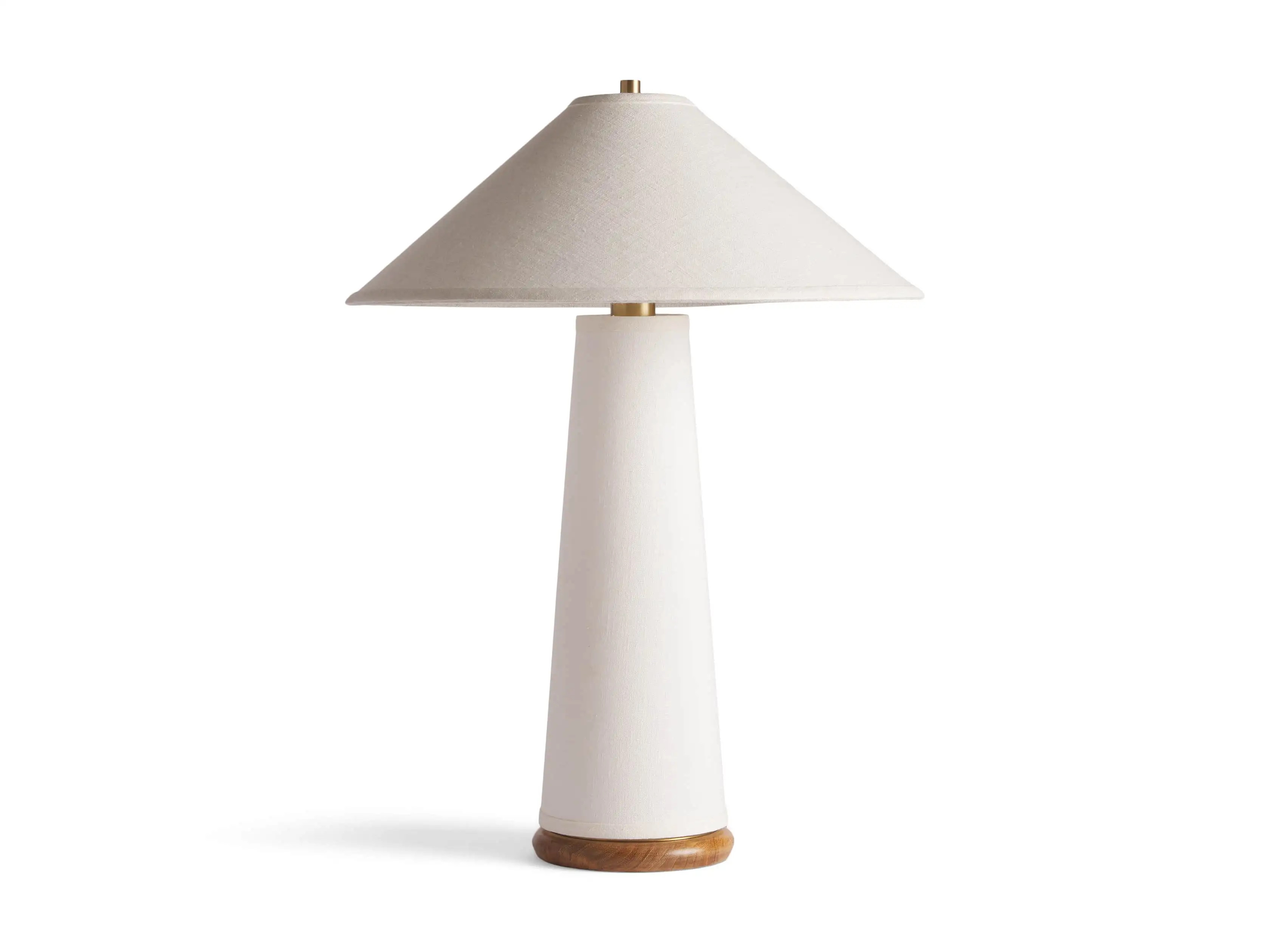 Ombra White Table Lamp | Arhaus