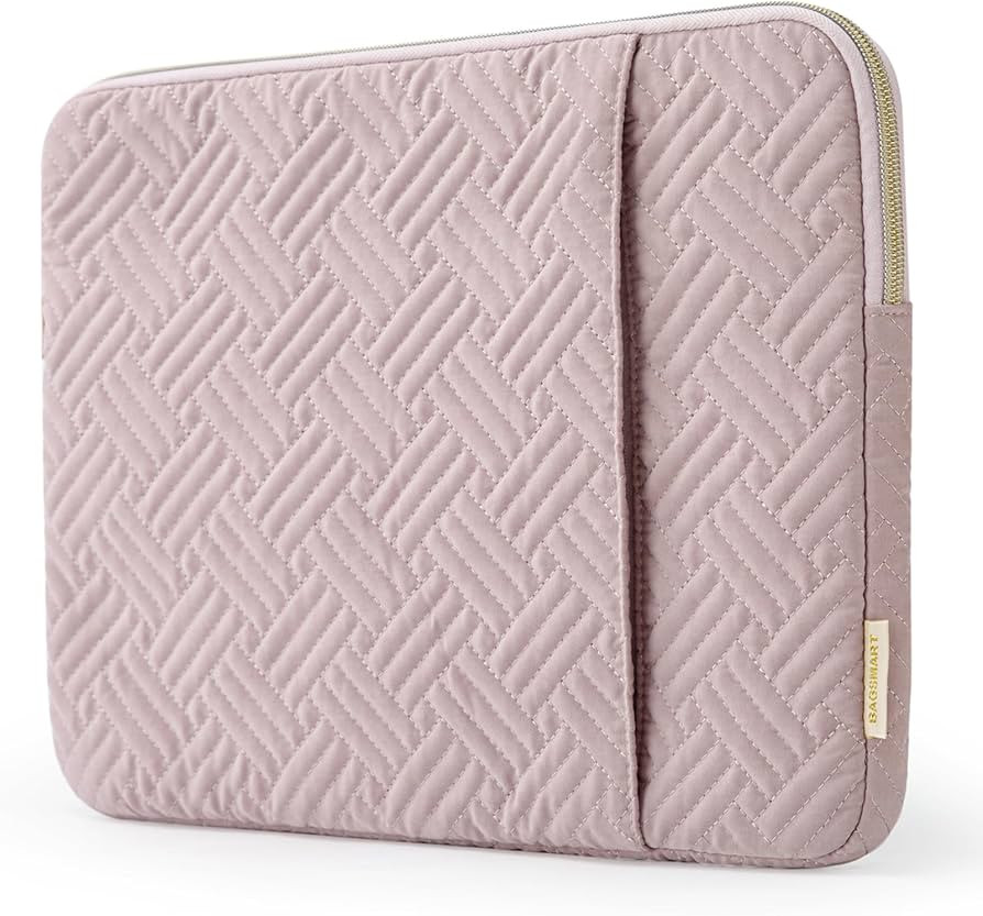 BAGSMART Laptop Sleeve Bag Compatible with MacBook Air/Pro, 13-13.3 inch Notebook, Compatible wit... | Amazon (US)