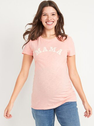 Maternity EveryWear Matching Graphic T-Shirt | Old Navy (US)