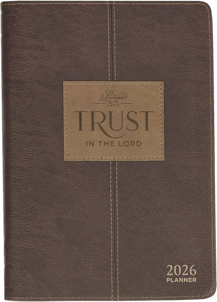 Christian Art Gifts 2026 12 Month Premium Vegan Leather Executive Daily Planner for Men & Women: ... | Amazon (US)