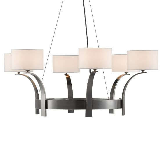 Gervin Metal Chandelier | Pottery Barn (US)