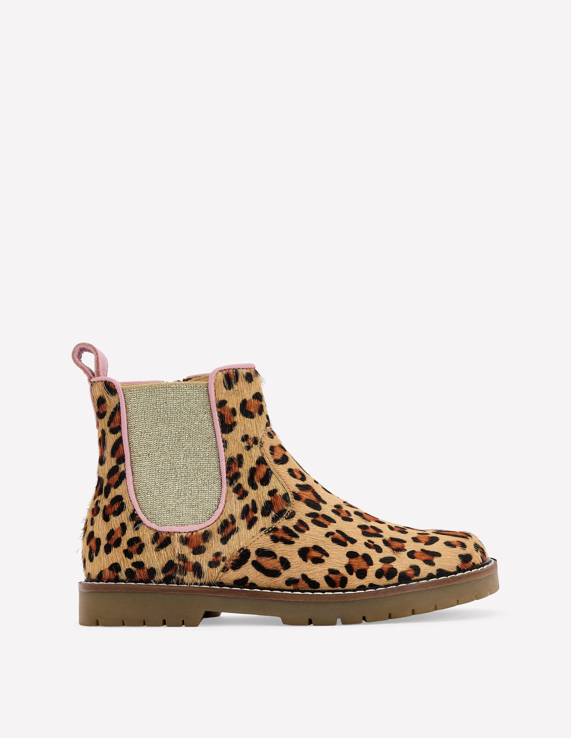 Leather Chelsea Boots-Leopard | Boden (US)