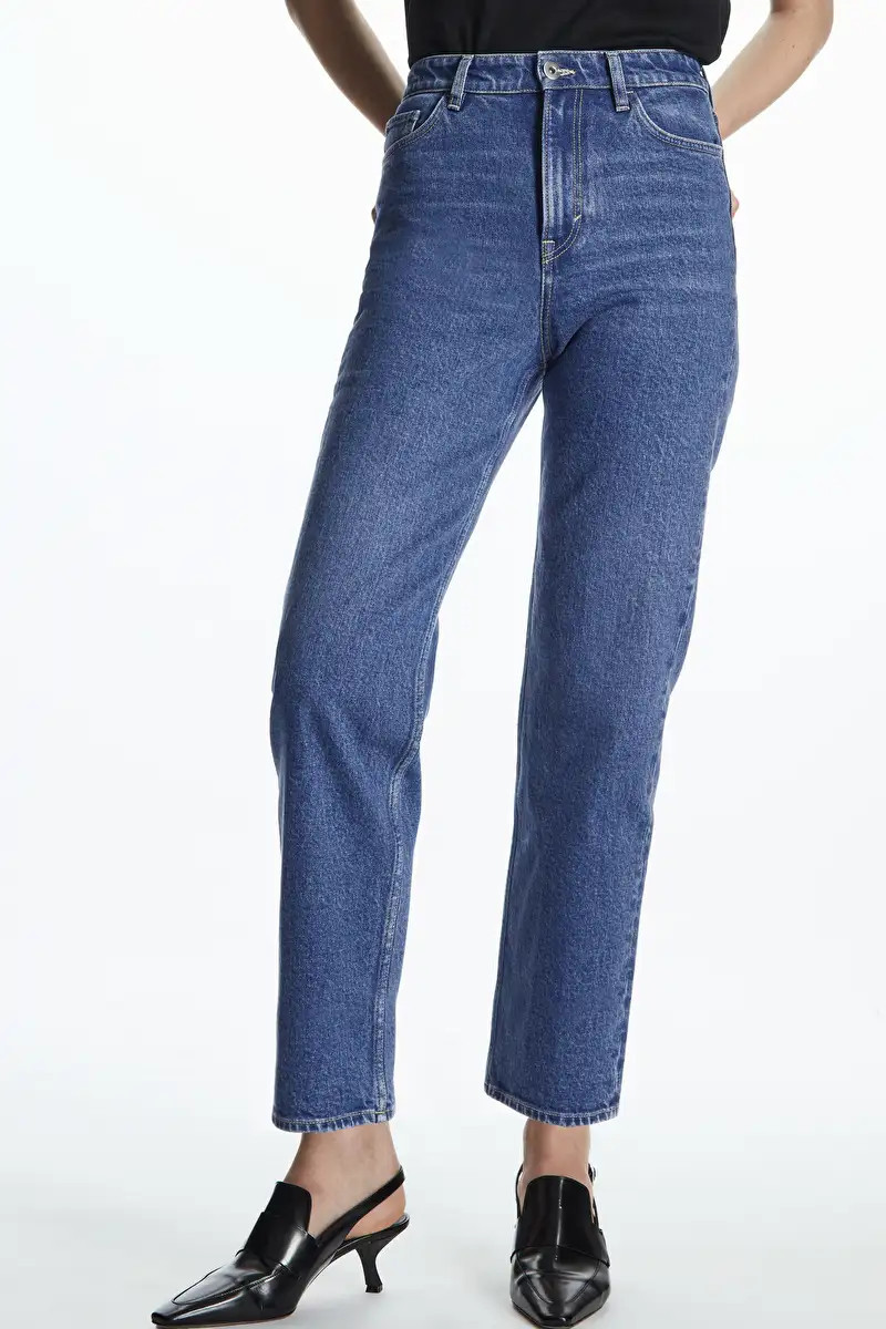 STRAIGHT-LEG ANKLE-LENGTH JEANS | COS (US)
