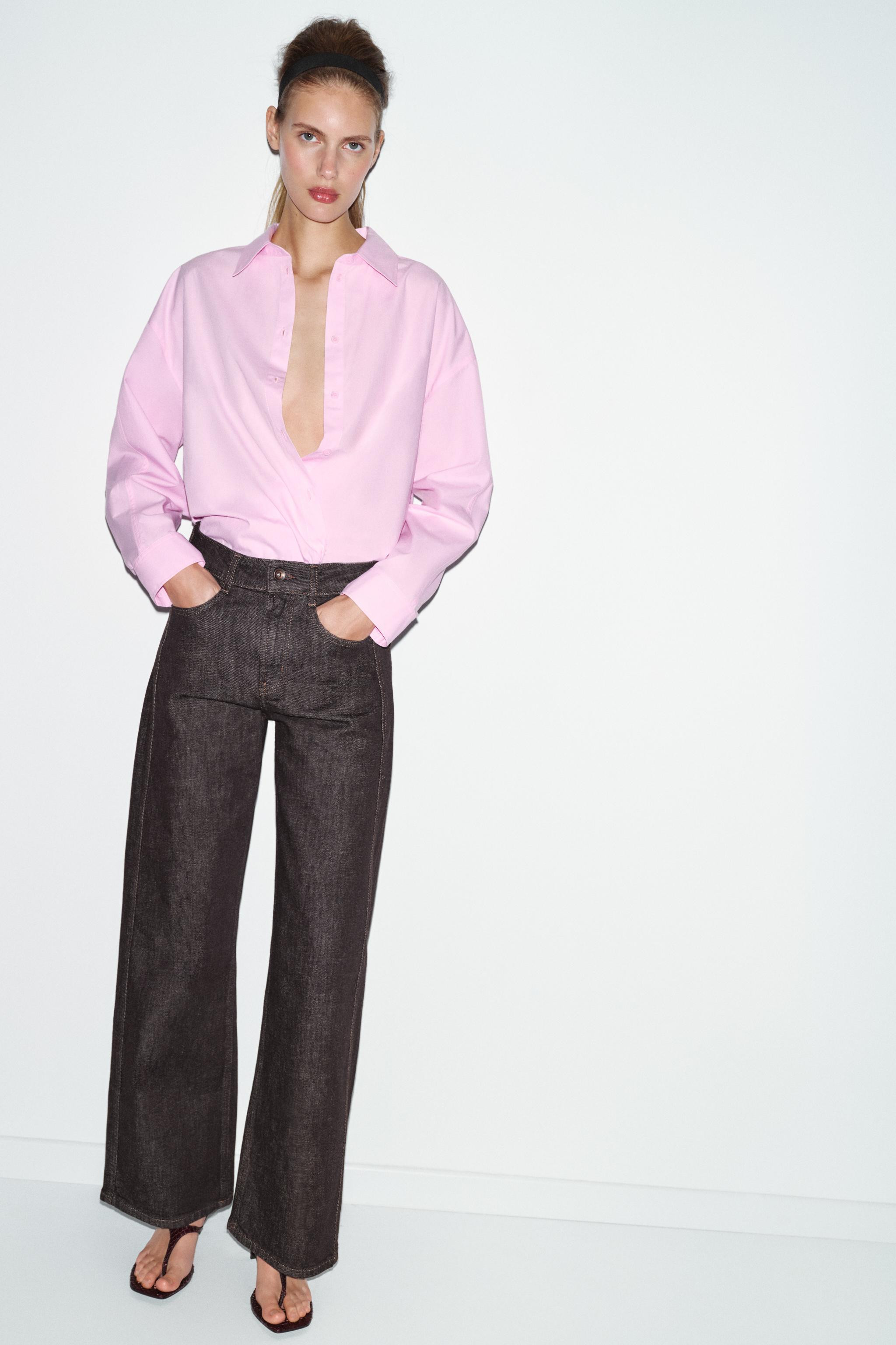 Z1975 LOOSE STRAIGHT LEG MID-RISE JEANS | Zara US