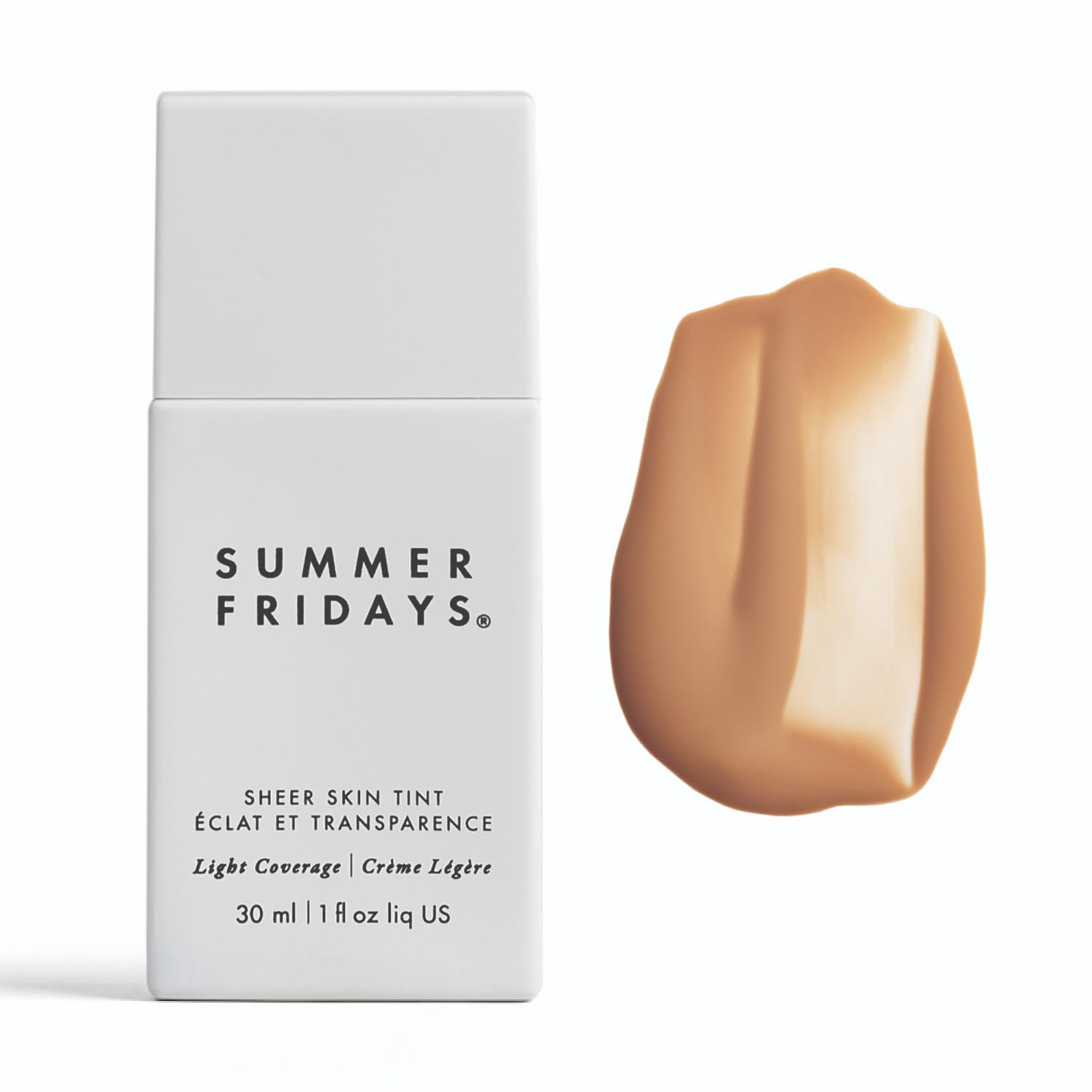 Summer Fridays Sheer Skin Tint, Lightweight Face Makeup, Shade 5 (1 Oz) | Amazon (US)