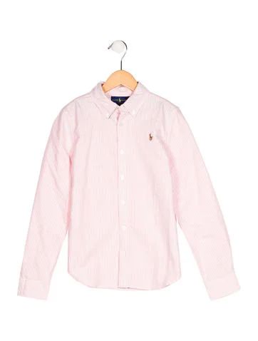 Ralph Lauren Boys' Striped Button-Up Shirt | The Real Real, Inc.