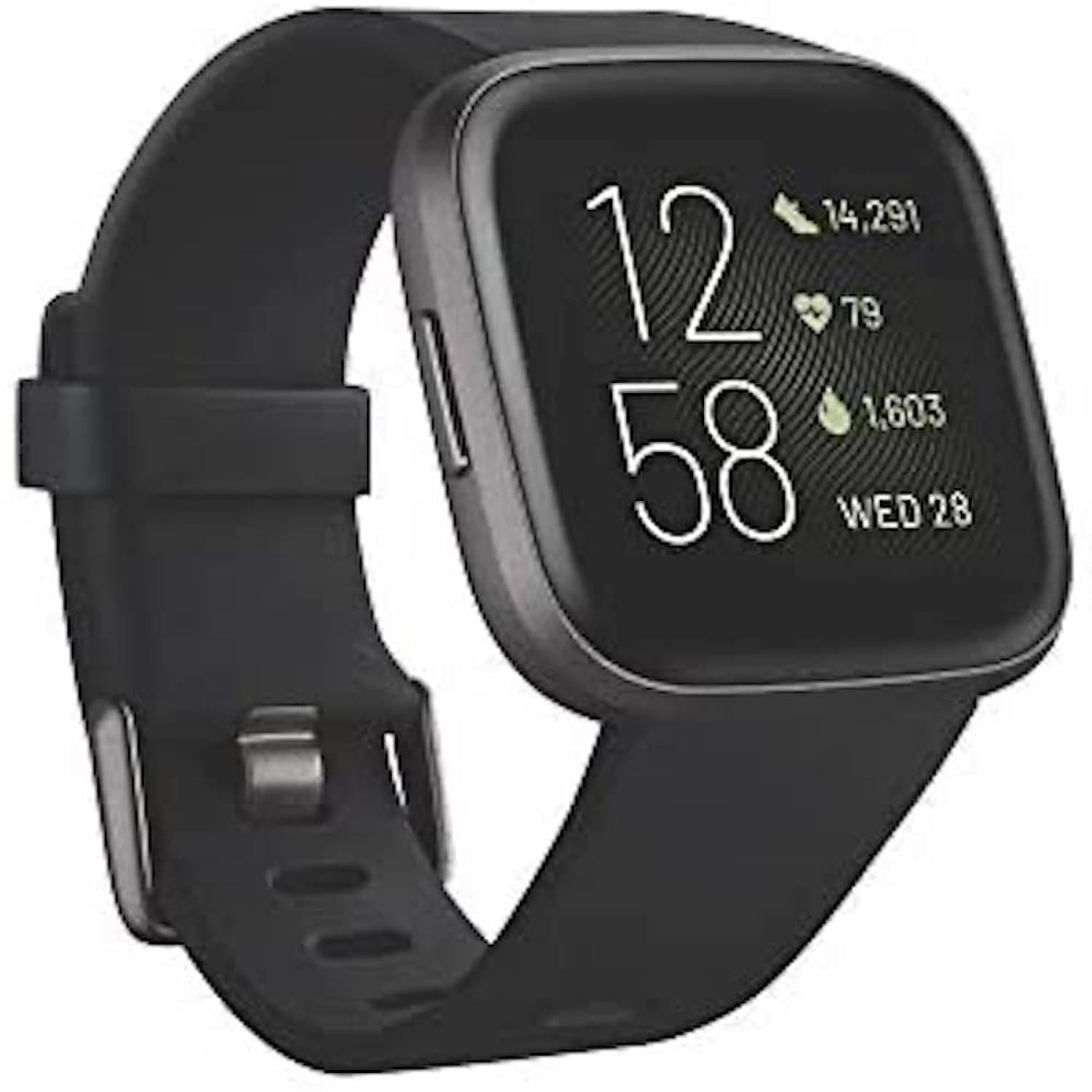 Fitbit Versa 2 Health and Fitness Smartwatch with Heart Rate, Music, Alexa Built-In, Sleep and Sw... | Amazon (US)