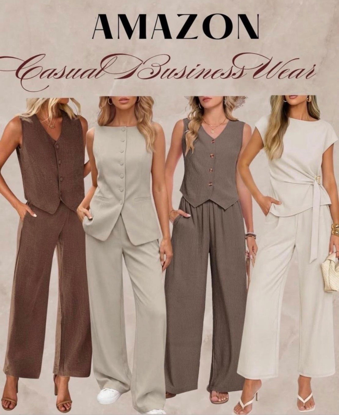 casual business outfit.  matching outfits for work #workwear #businesscasual #interviewoutfit #officeoutfit