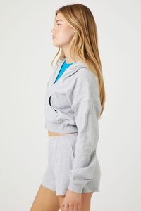 Cropped Zip-Up Hoodie | Forever 21 | Forever 21 (US)