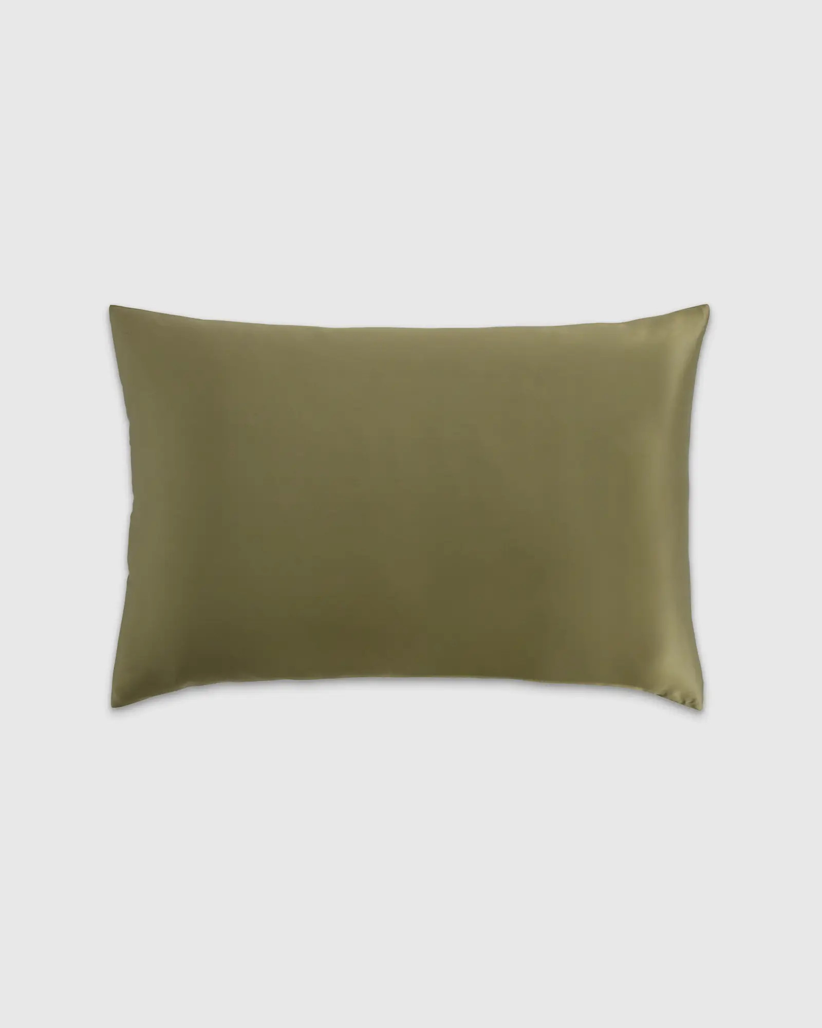 100% Mulberry Silk Pillowcase | Quince in Washed Olive | Quince