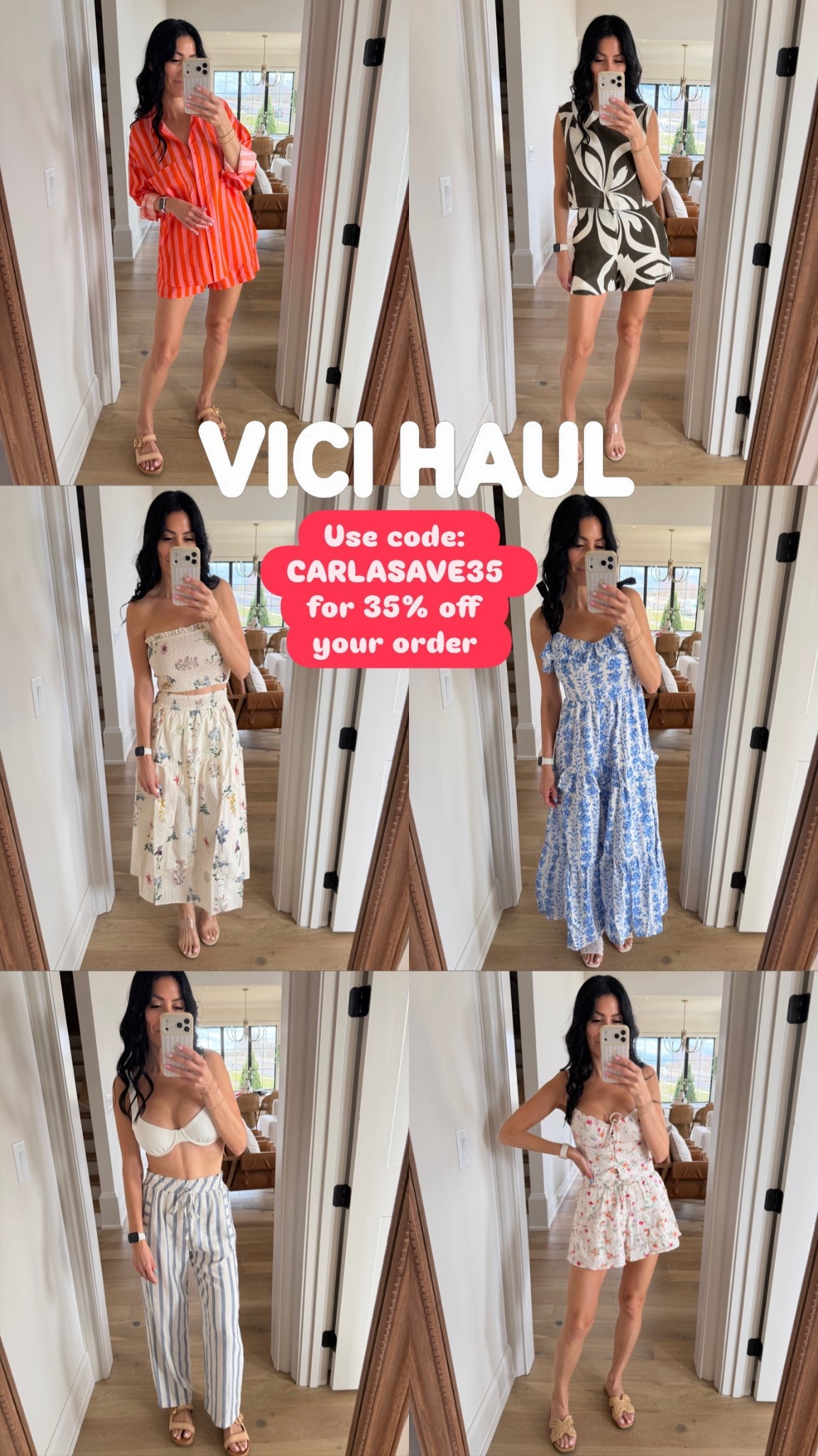 Shop VICI spring outfits today and get 35% OFF using my code CARLASAVE35.Save off your ENTIRE order 💗

#LTKSeasonal #LTKSaleAlert #LTKSpringSale