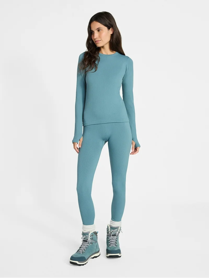 Ozark Trail Women's Warmer Thermal Seamless Fleece Bottom, Sizes XS-XXL | Walmart (US)