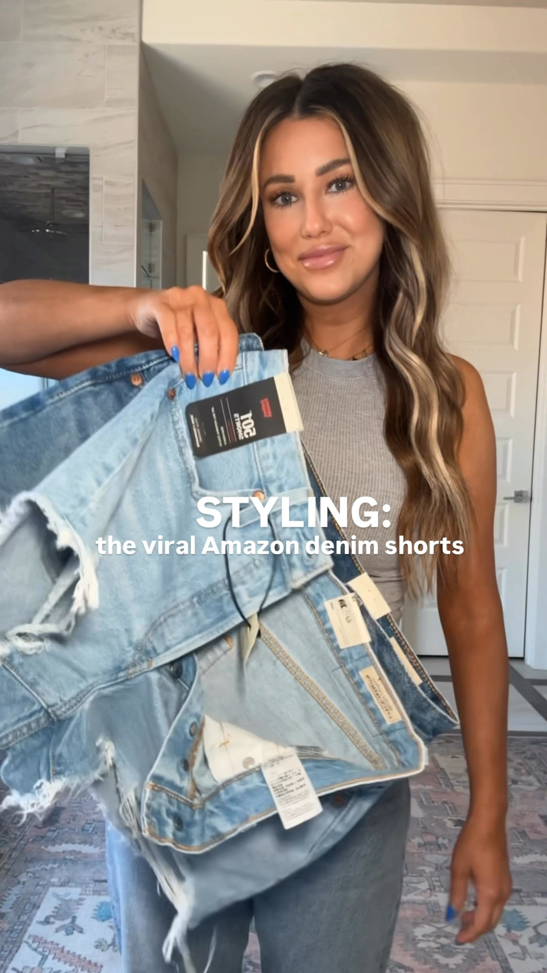 Viral Amazon shorts 🤌🏼
I did size up one to a 28!

Size medium in tops! 

#LTKfindsunder50 #LTKstyletip

#LTKSeasonal