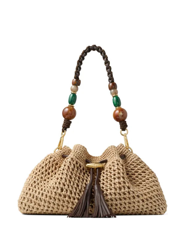 Bon Bon woven bucket bag | Farfetch Global