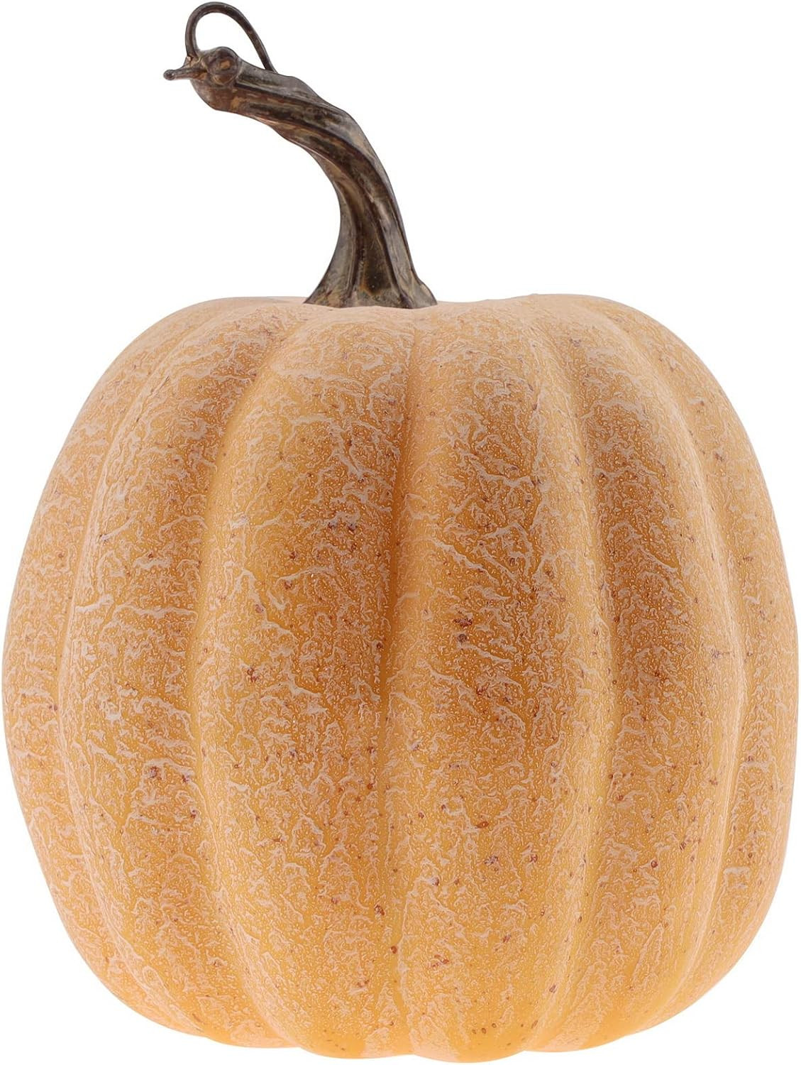 Artificial Orange Pumpkins with Frosted Surface Fake Pumpkin Decorations for Fall Halloween Thank... | Amazon (US)