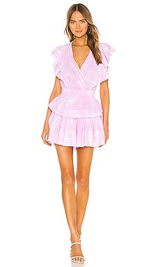 LoveShackFancy Gwen Dress in Peony Pink from Revolve.com | Revolve Clothing (Global)