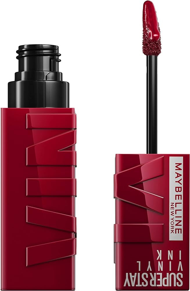 Maybelline Super Stay Vinyl Ink Longwear No-Budge Liquid Lipcolor Makeup, Highly Pigmented Color ... | Amazon (US)