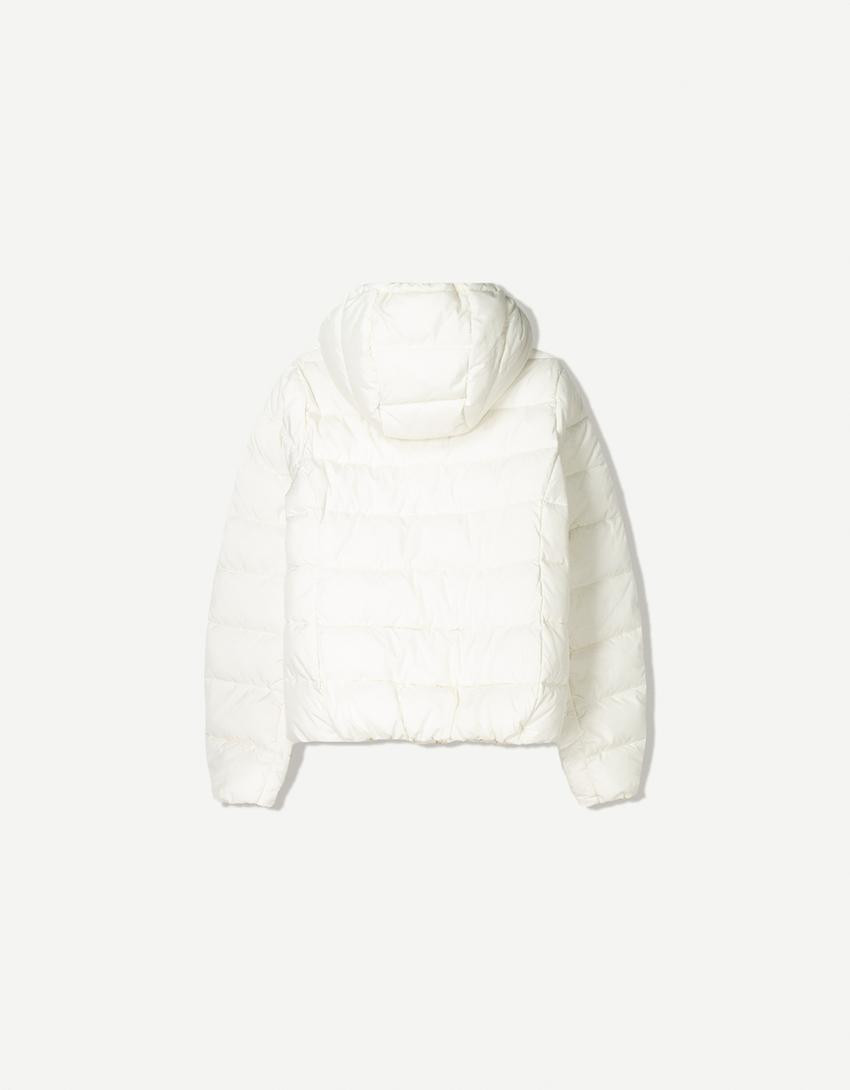 Thin water-repellent padded jacket - Jackets and coats - Women | Bershka GB