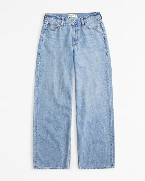 Women's Low Rise Ultra Loose Jean | Women's New Arrivals | Abercrombie.com | Abercrombie & Fitch (US)