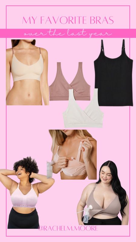 My favorite bras for pumping and nursing over the past year! I wear a medium in all of them

#LTKstyletip #LTKbaby #LTKunder50