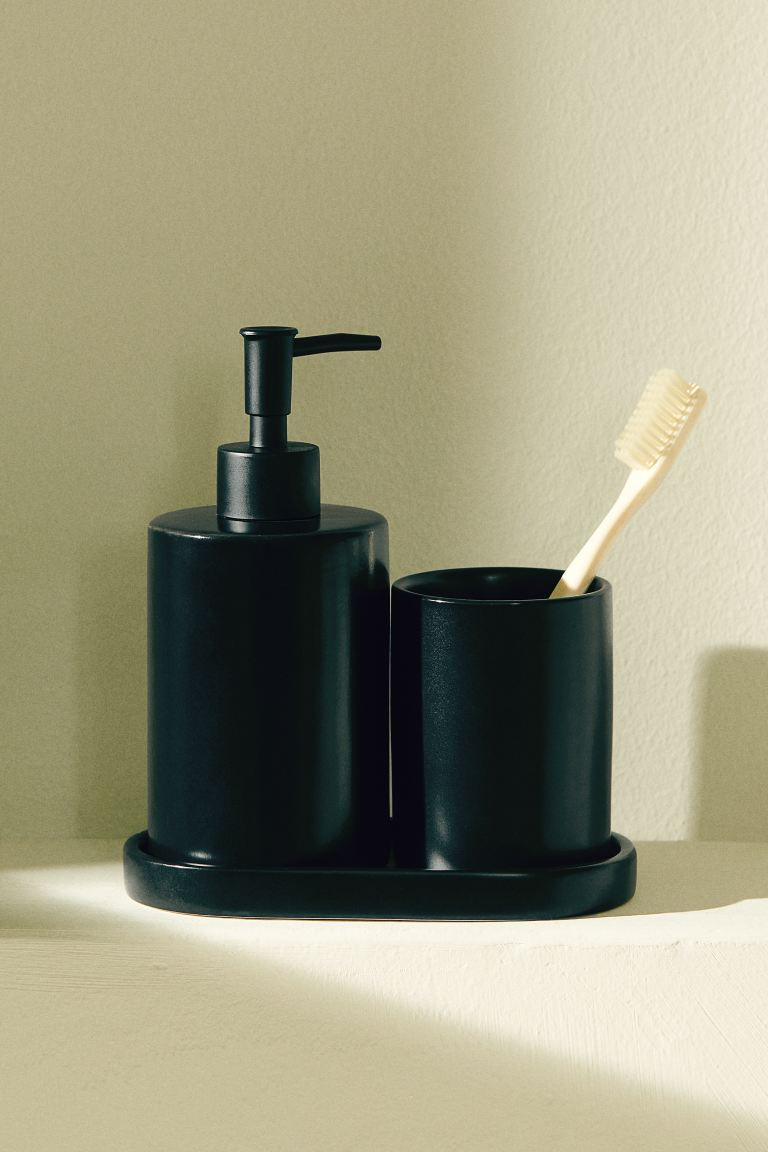 Earthenware soap dispenser | H&M (UK, MY, IN, SG, PH, TW, HK)