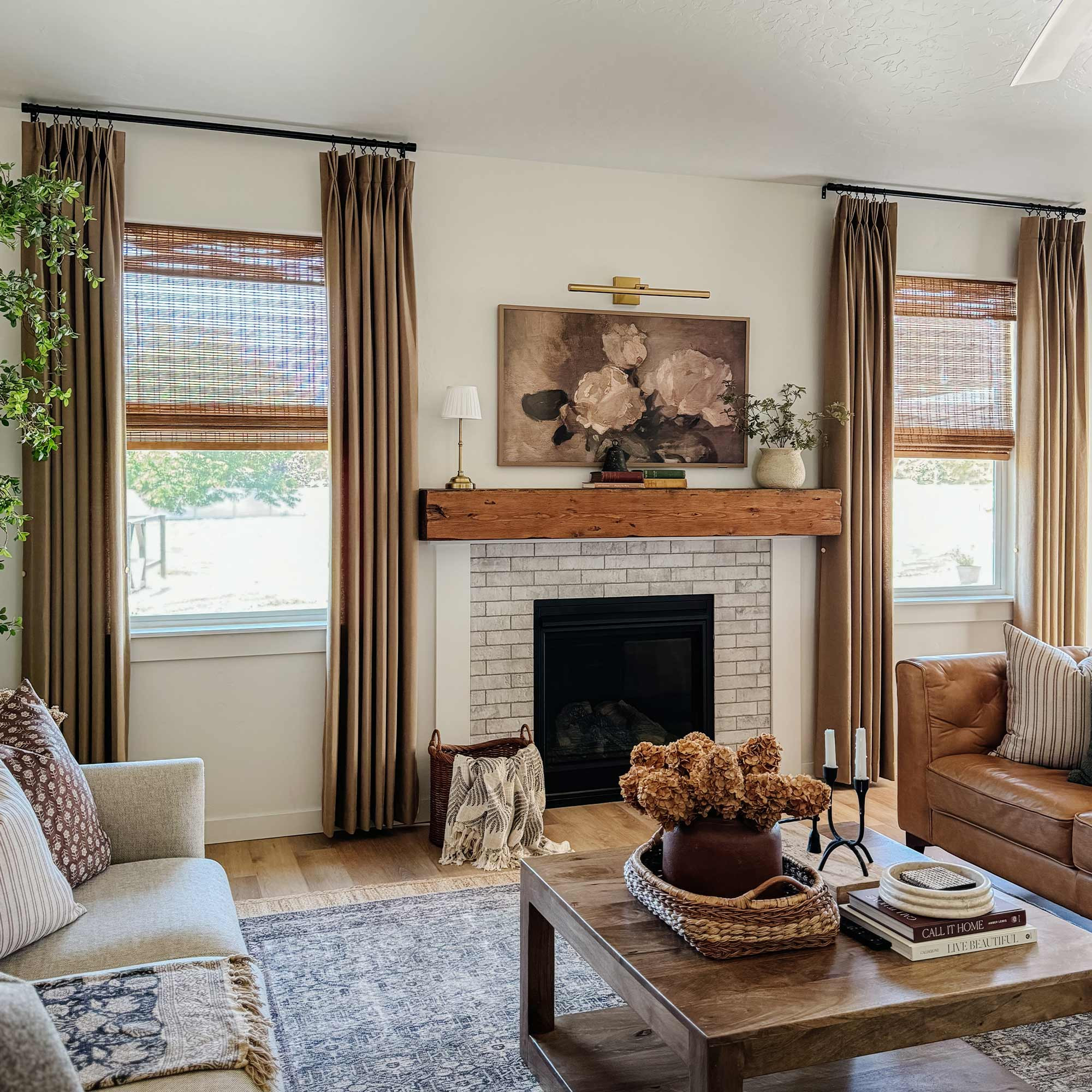 Oakley Cross Linen Texture Curtains | Curtarra