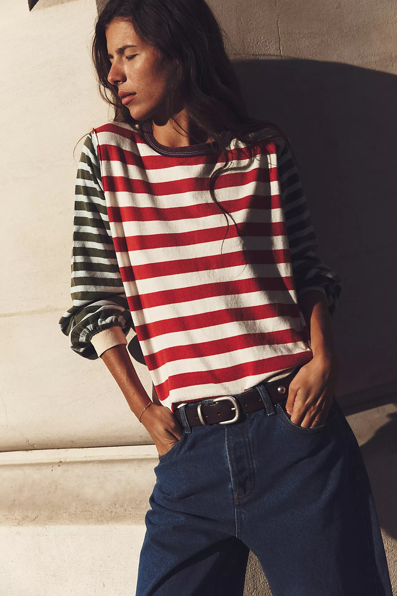 Sawyer Stripe Tee | Free People (Global - UK&FR Excluded)