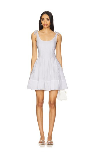 Jacey Dress in White Mangolia | Revolve Clothing (Global)