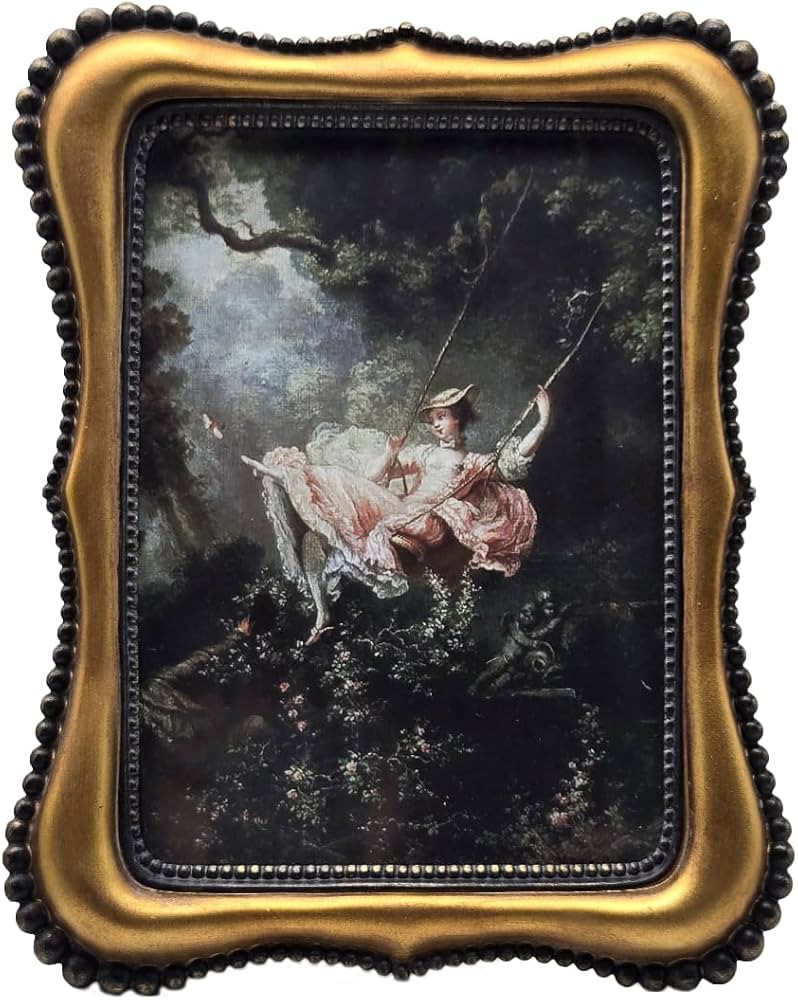 5x7 Vintage Picture Frame, Antique Bronze Gold Ornate Photo Frame, for Tabletop and Wall Display,... | Amazon (US)