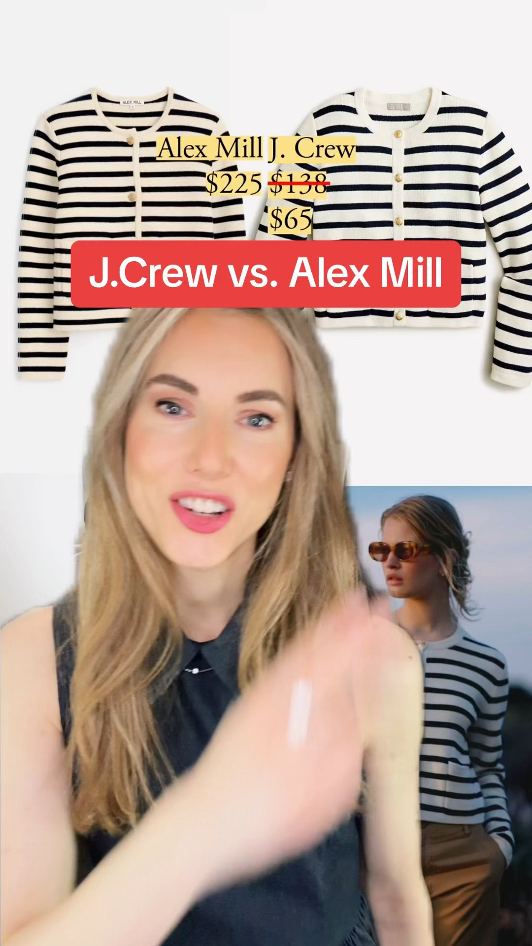 J.Crew vs. Alex Mill: which do you prefer?

Both brands have winners in this match up.

If you love that classic, effortless look from J.Crew and want that step up in quality – Alex Mill has some options for you. J.Crew wins some rounds, and coincidentally, J.Crew has a workwear sale now.

1. Lady jackets: Emilie vs. Paris. I prefer Alex Mill

2. Trousers: Portia & the Cuffed wide-leg vs. Soho
J.Crew!

3. Blazers: a selection vs. Soho
Good options in both, things to pass on as well

4. Cashmere: cropped V-neck vs. Rowan
J.Crew is lighter, thinner, more demure, and Alex Mill has really great quality in trendier, more substantial proportions 

#LTKWorkwear #LTKVideo #LTKFallSale