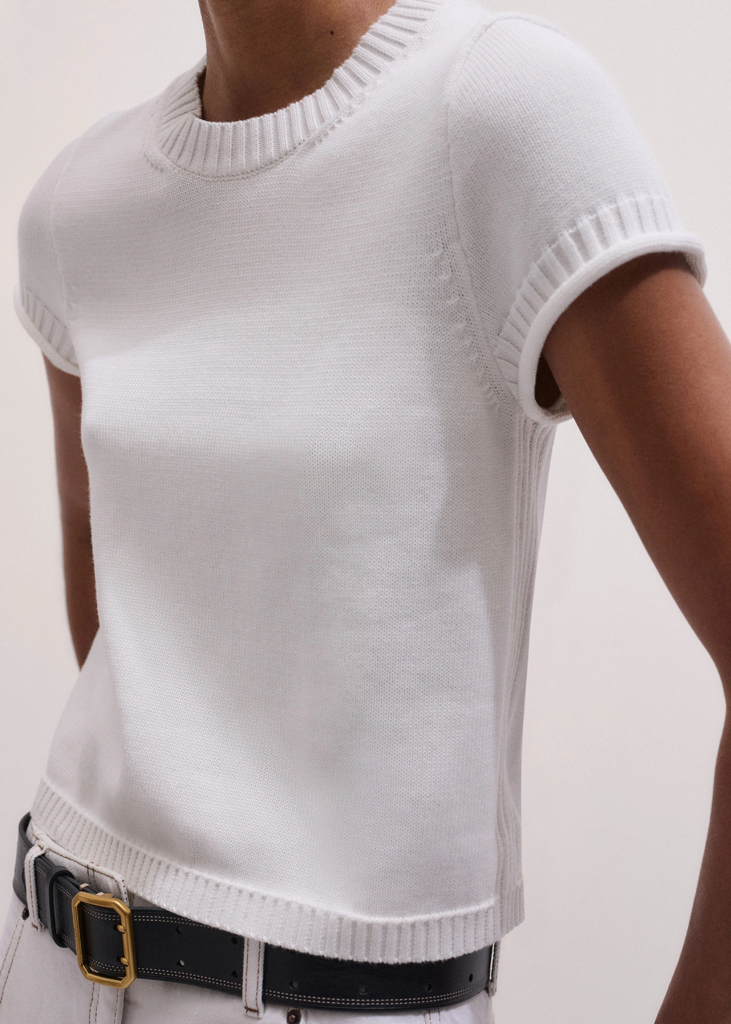 Baby Tee Light Cotton Knit | ME+EM Global (Excluding US)