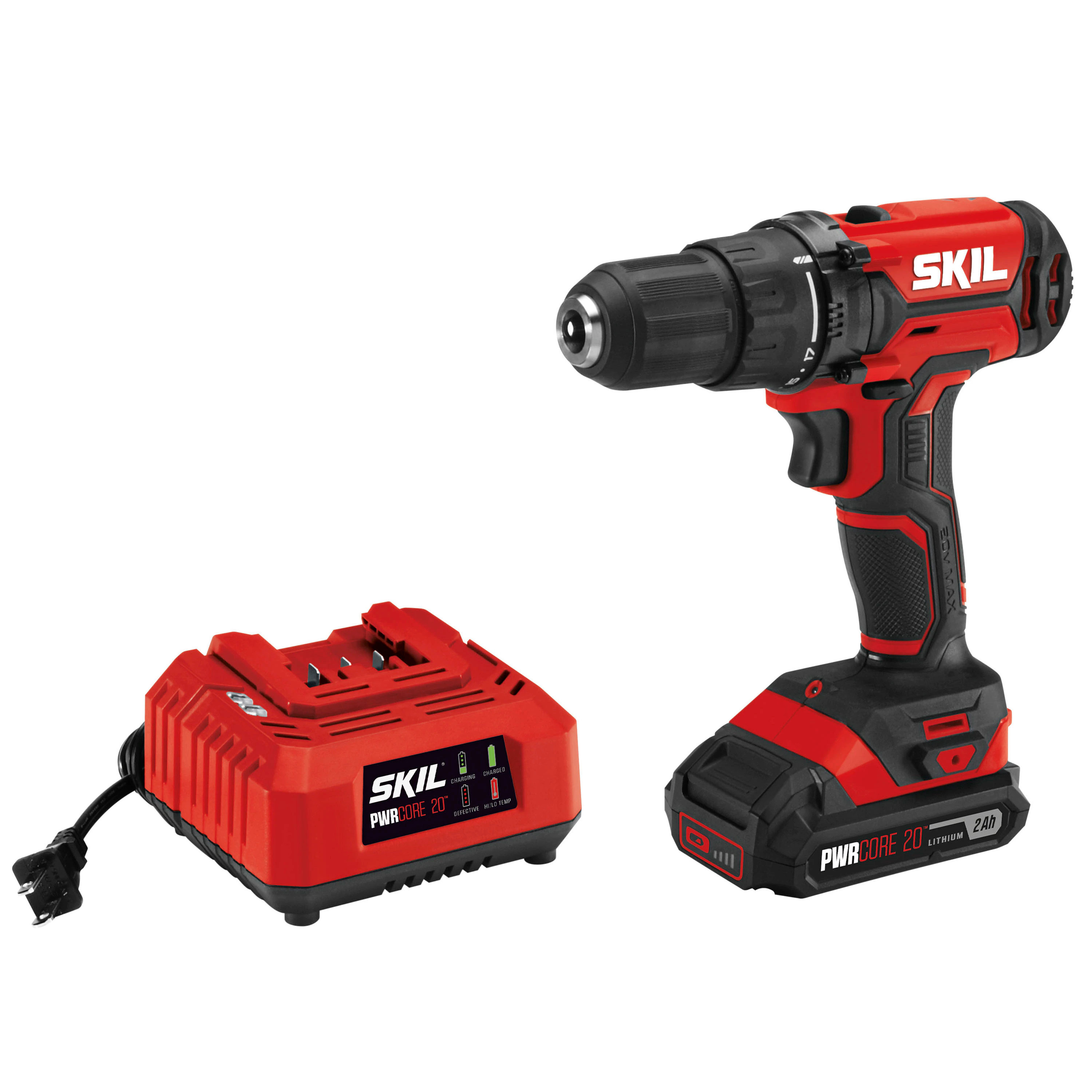 SKIL PWR CORE 20 20-volt 1/2-in Cordless Drill 1 -Batteries Included | DL527502 | Lowe's