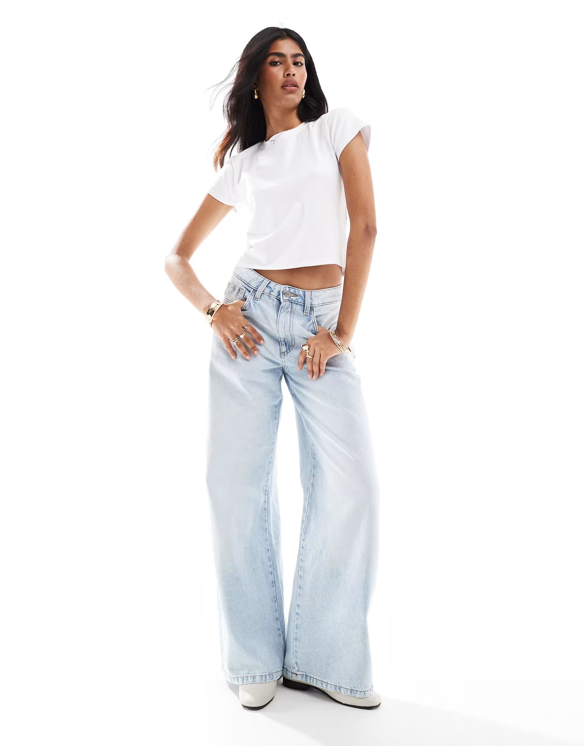 Cotton:On Relaxed wide jean in blue | ASOS | ASOS (Global)