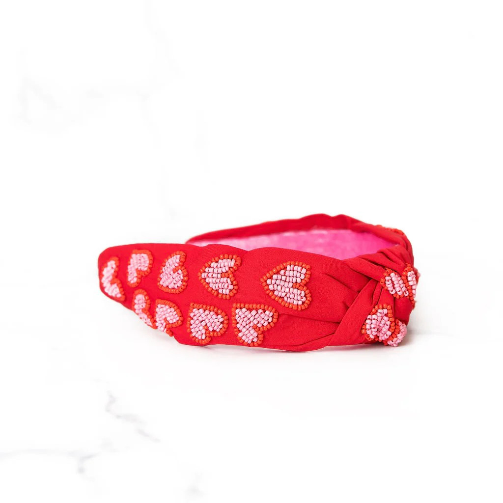 Full of LOVE Beaded Headband | Golden Thread
