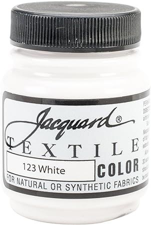 Jacquard Textile Paint 2.25 Oz White | Amazon (US)