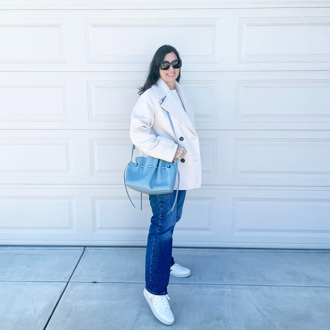 My cozy peacoat is on sale! 

 #LTKOver40 #LTKSaleAlert