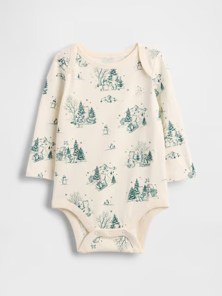 Baby First Favorites Organic Cotton Bodysuit | Gap (US)