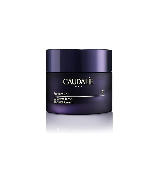 Caudalie Premier Cru Skin Barrier Rich Moisturizer with Bio Ceramides and Hyaluronic Acid, Visibl... | Amazon (US)
