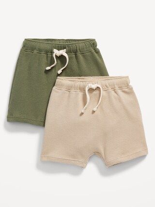 Thermal-Knit Pull-On Shorts 2-Pack for Baby | Old Navy (US)
