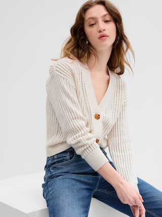 Open Stitch Cardigan | Gap Factory