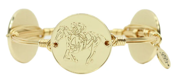 The Running Horse Bangle Bracelet | Bourbon and Boweties