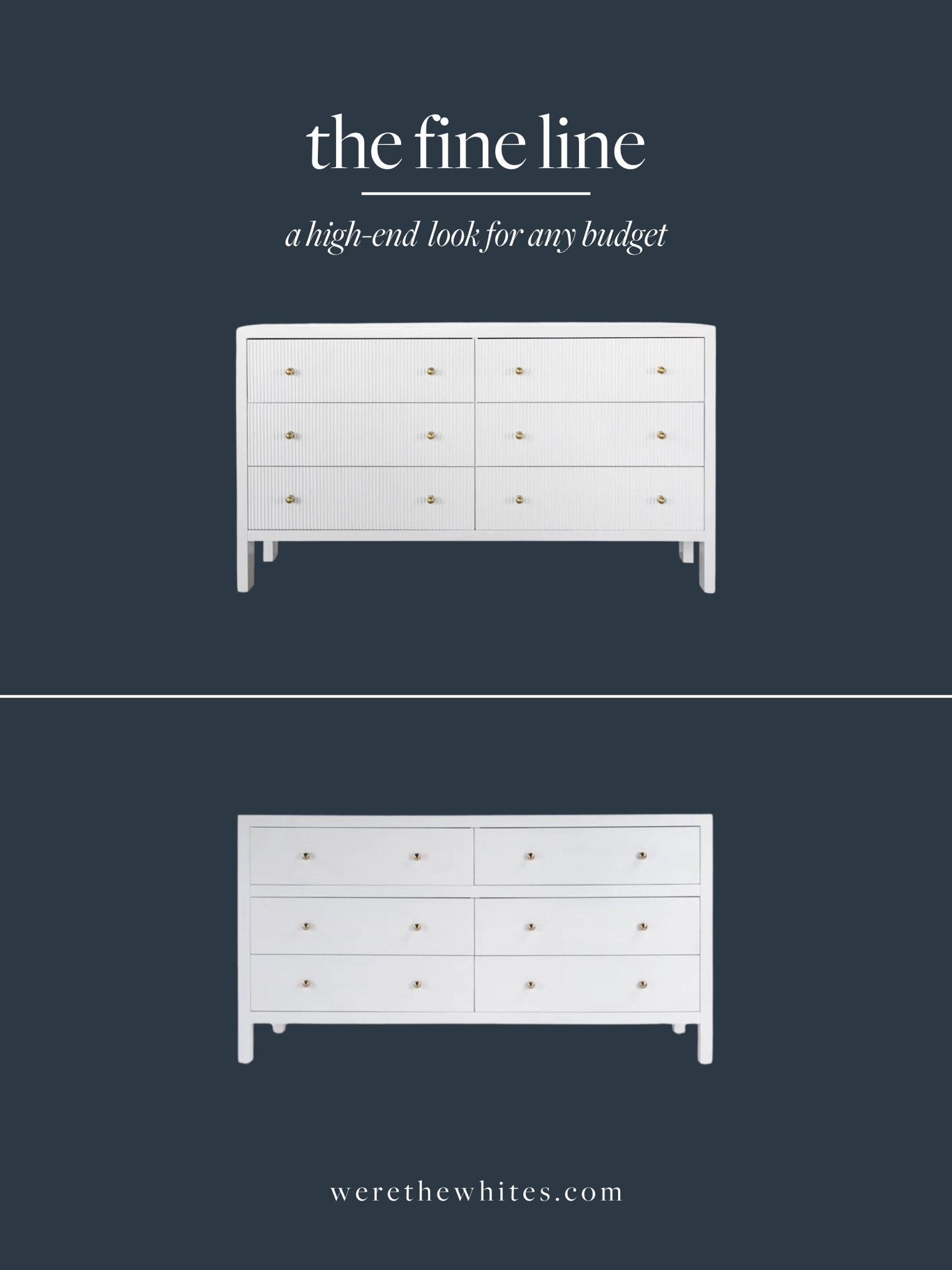 I shared with all of you a couple weeks ago our new dresser from Joss & Main! It’s clean, crisp, and has such beautiful texture to it. It’s very similar to these McGee & Co. dresser—same style, number of drawers, and overall look! The McGee & Co. option retails for $3400, while ours is half the price at $1700! Still a splurge, but so pretty! 

#LTKsalealert #LTKstyletip