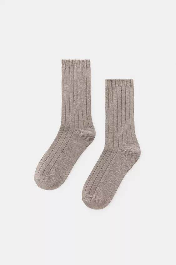 BASIC RIBBED SOCKS | Zara UK