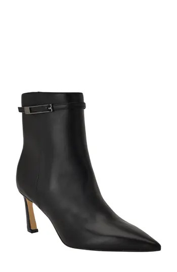 Calvin Klein Alenna Pointed Toe Bootie in Black at Nordstrom Rack, Size 7 | Nordstrom Rack