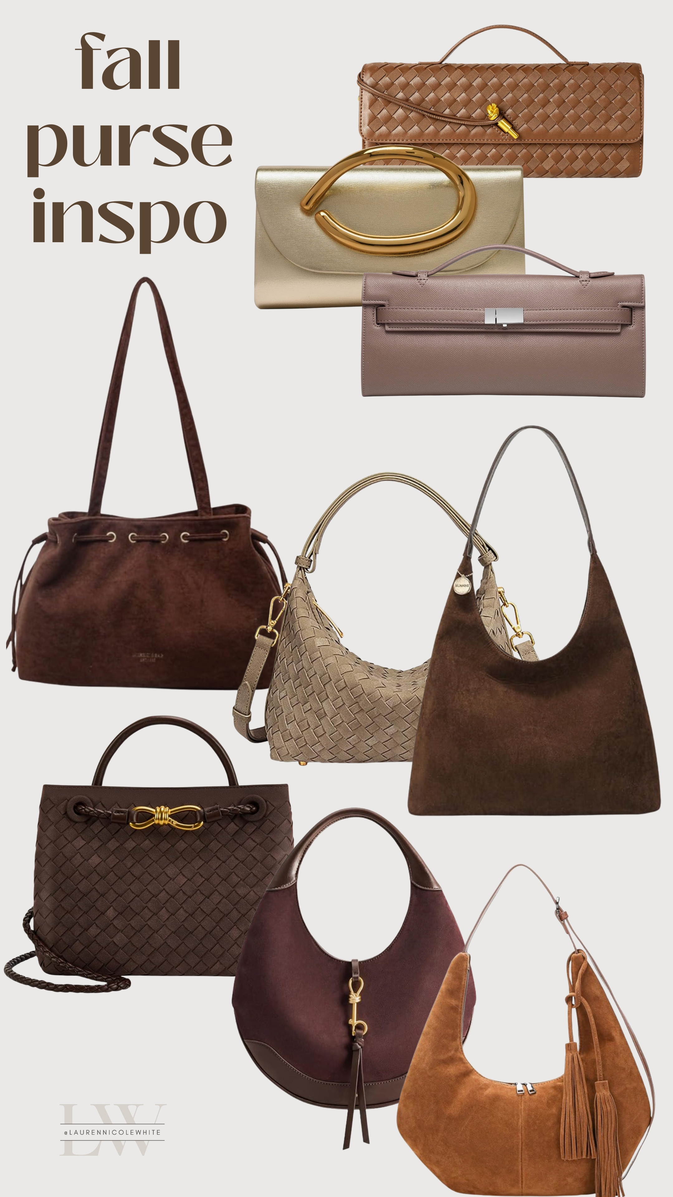 My favorite fall purses! 

 #LTKootd #LTKSeasonal #LTKU
