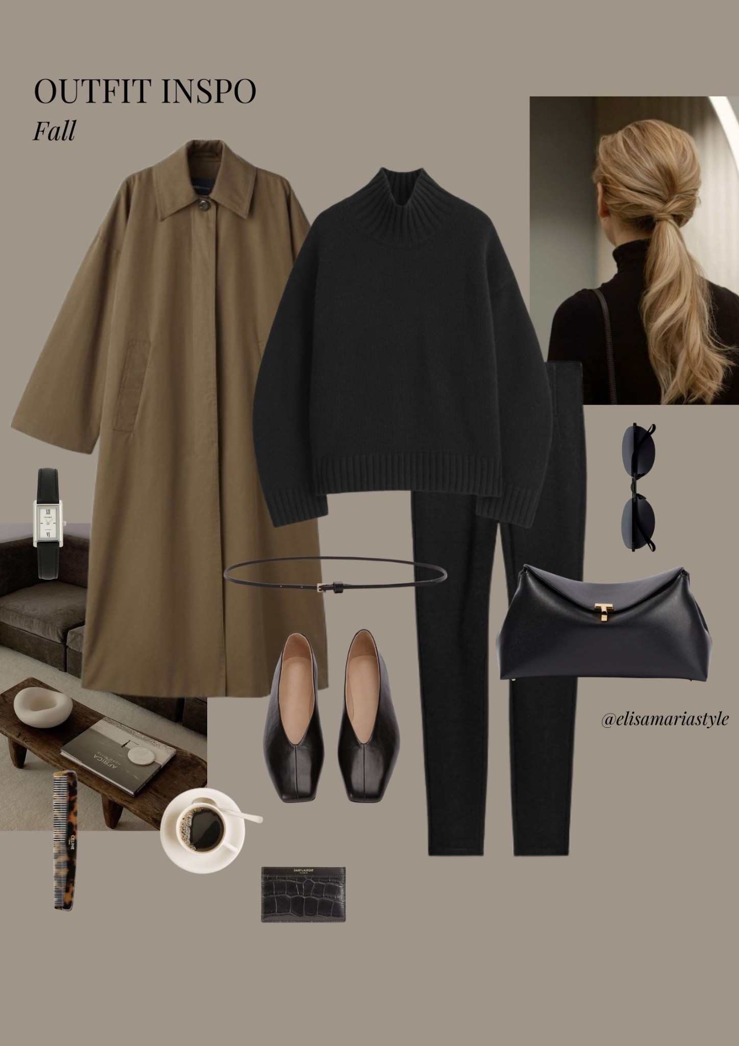 Trench coat and turtleneck sweater outfit idea for fall 🤎

#LTKstyletip #LTKbag #LTKautumn
