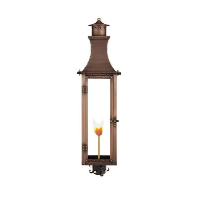 Bishop Aged Copper 30'' H Lantern Head | Perigold