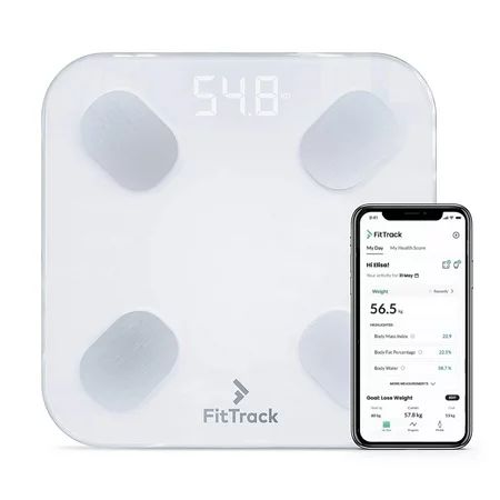 Dara Smart BMI Digital Scale - Measure Weight and Body Fat - Most Accurate Bluetooth Glass Bathroom  | Walmart (US)