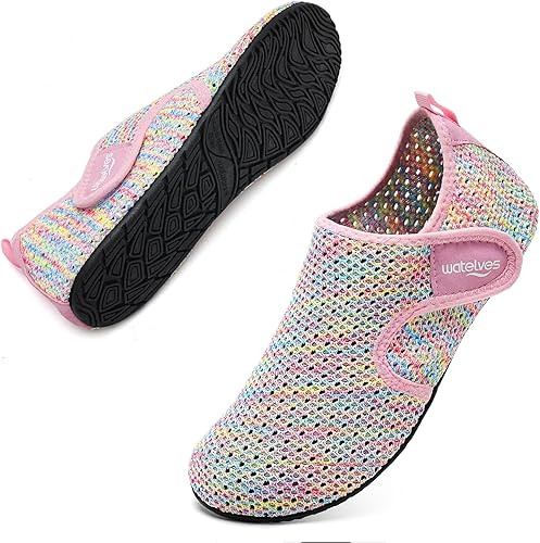 WateLves Water Shoes for Women Men Swim Beach Aqua Socks Quick Dry Barefoot House Slippers Travel... | Amazon (US)